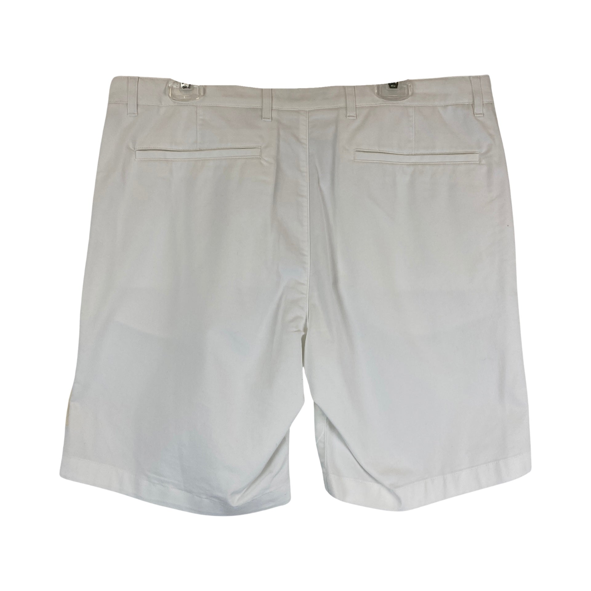 Theory Zaine White SP2 Barrier Twill Shorts