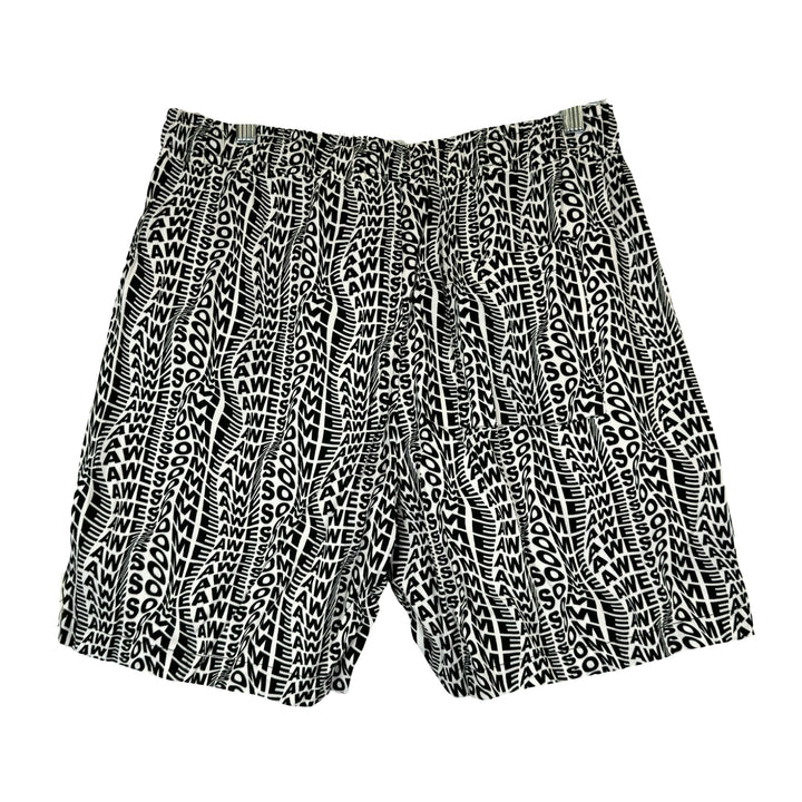 WESC Austin Everything is Awesome Pull on Woven Shorts