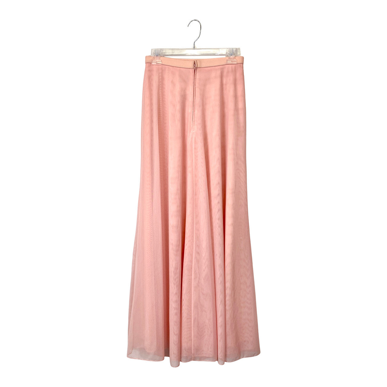 Tadashi Long Mesh Net Skirt- Back