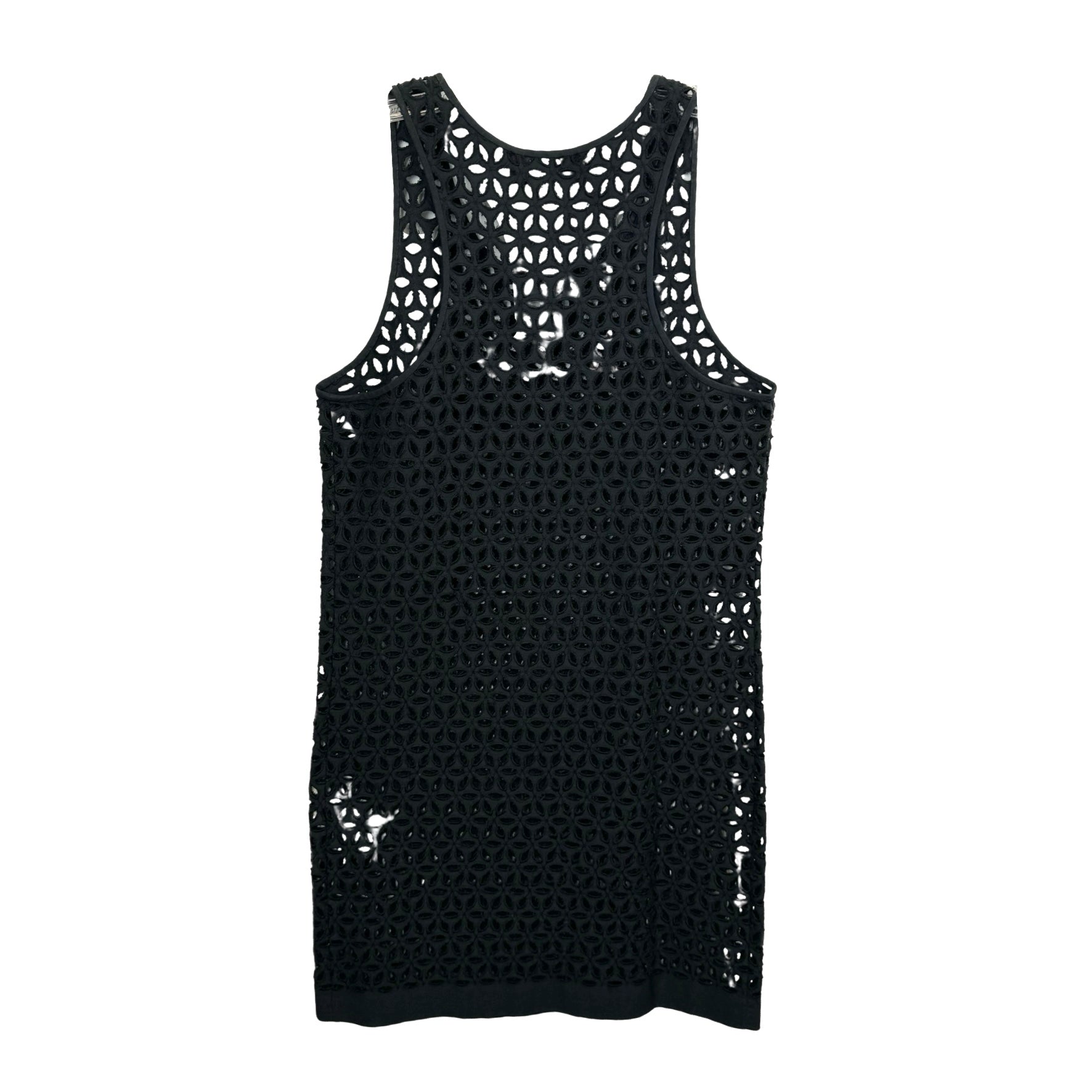 Derek Lam Sleeveless Eyelet Lace Tank Dress