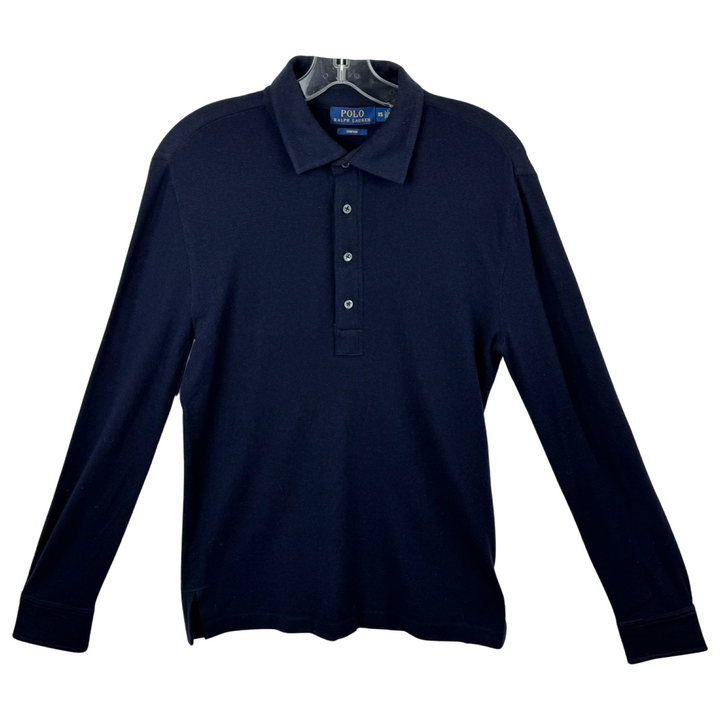 Polo by Ralph Lauren Wool-Blend Half Button-Up Shirt