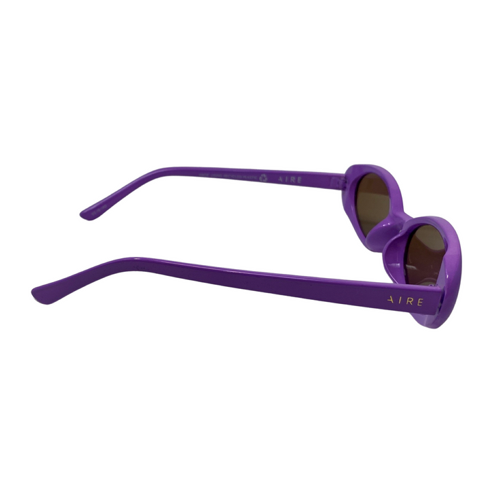 Aire Fornax Lilac Oval Sunglasses-Side