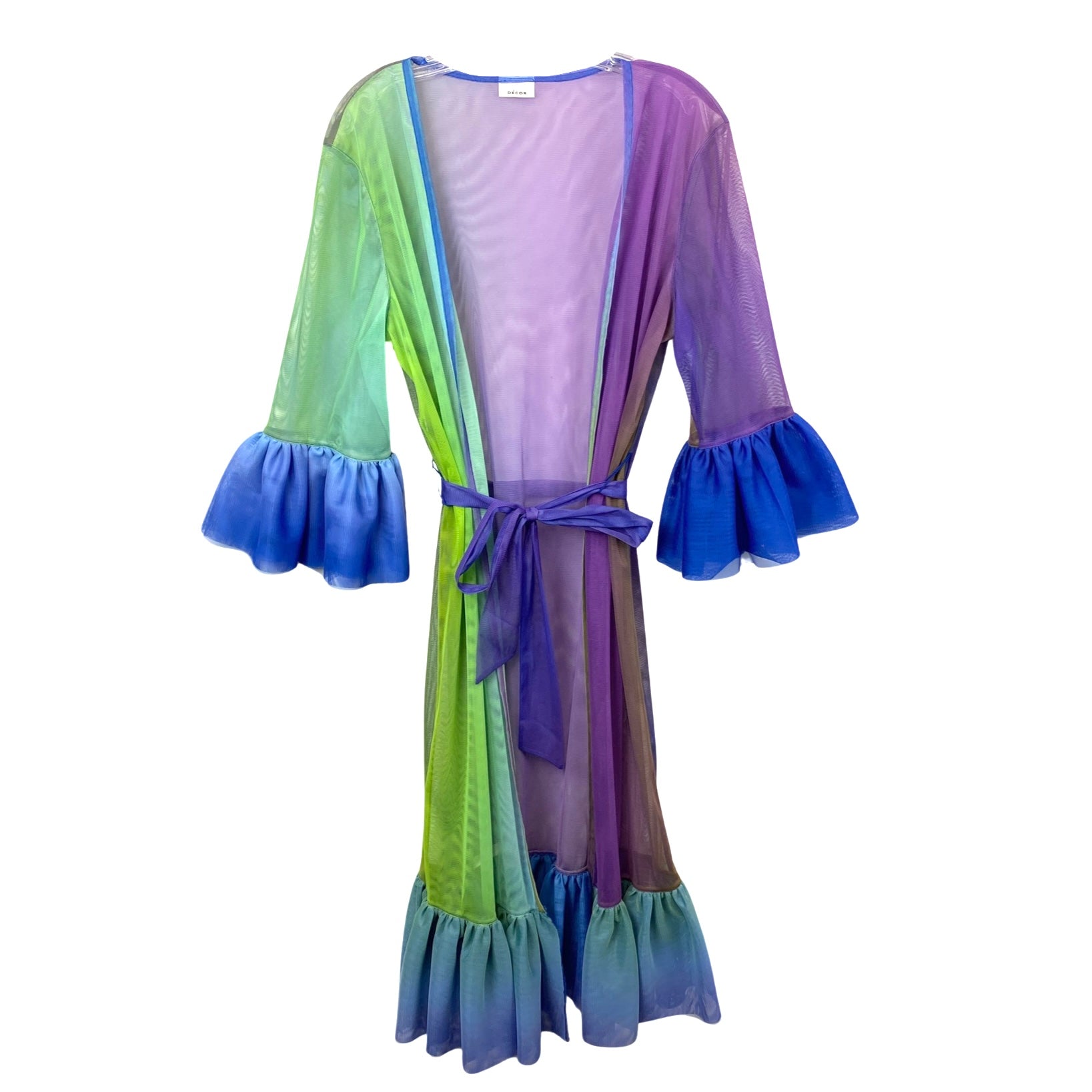 Décor Multicolor Mesh Robe