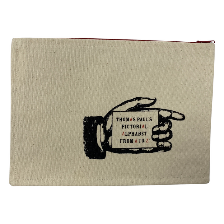 Thomas Paul Alphabet E Pouch-Back