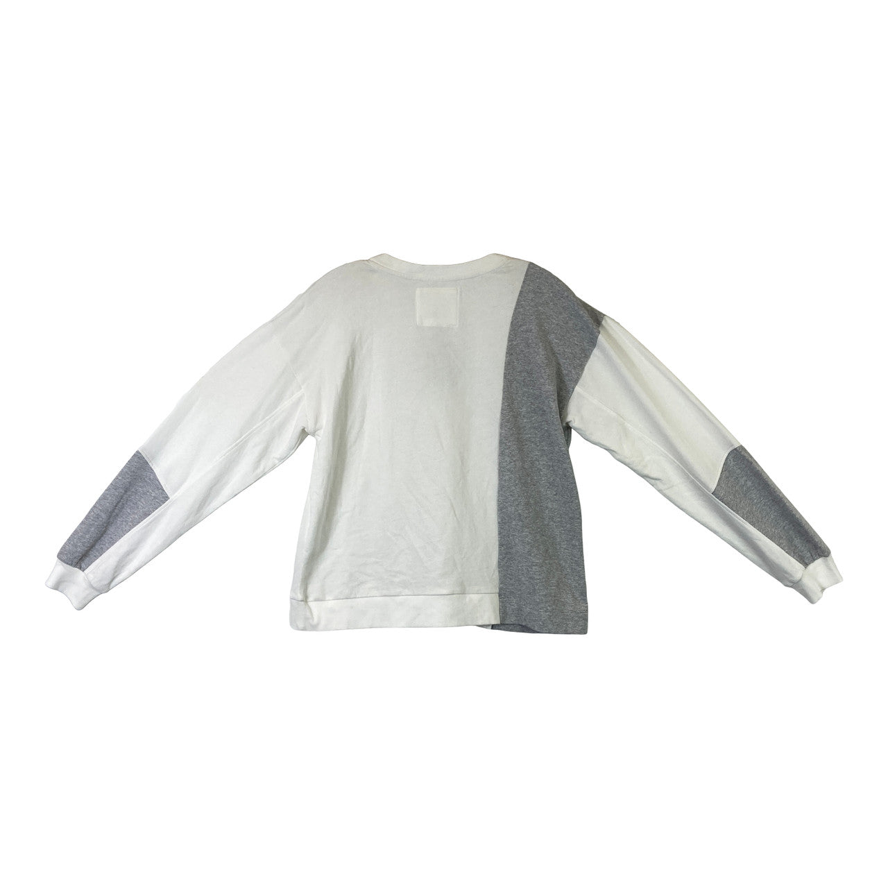Grey State Cerise Colorblock Sweatshirt-Back