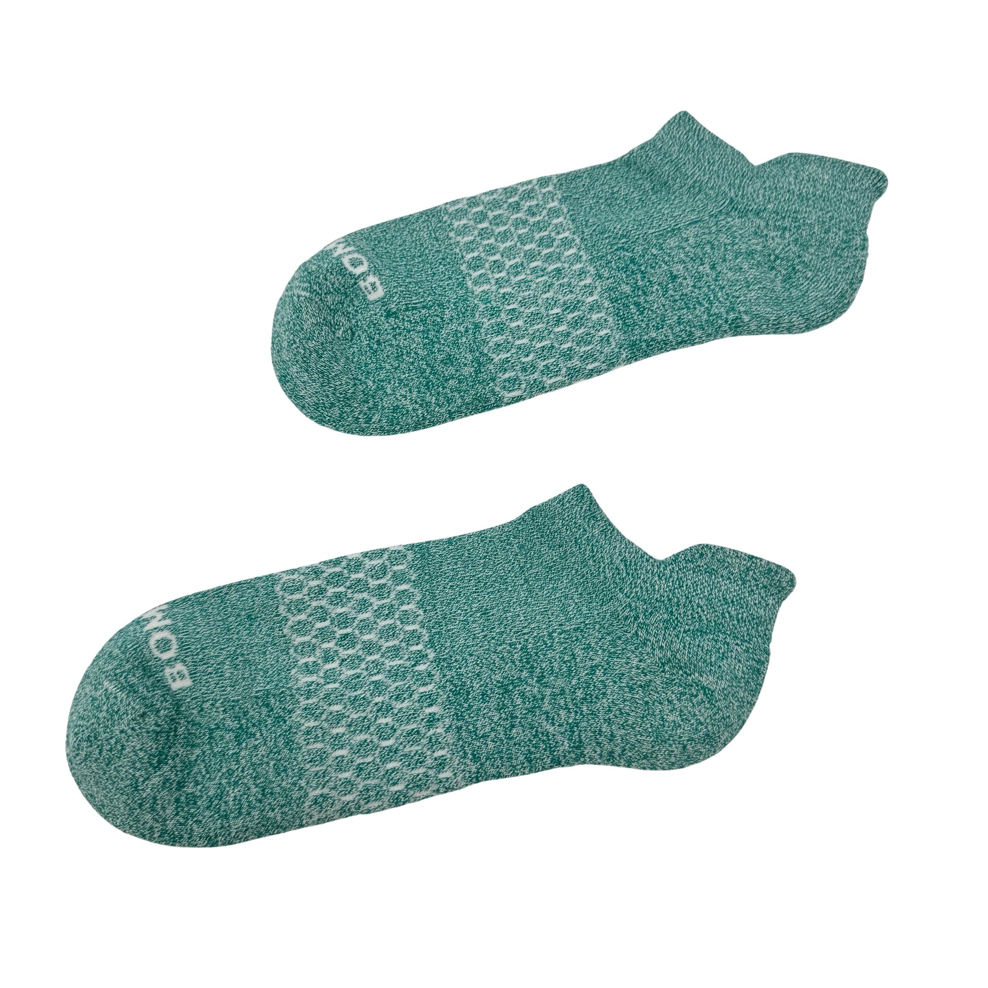 Bombas Green Heather Ankle Socks