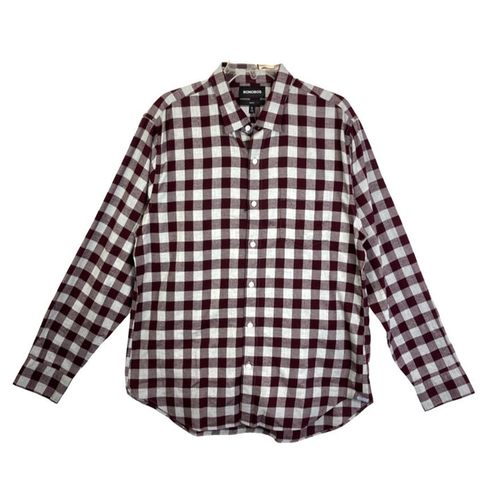 Bonobos Atlas Check Plaid Flannel Shirt-Thumbnail