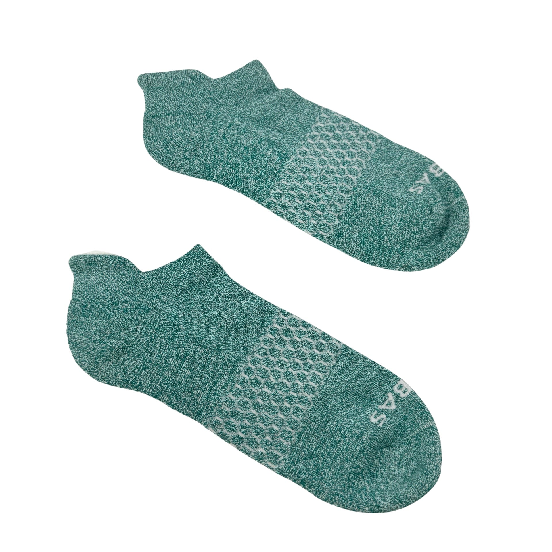 Bombas Green Heather Ankle Socks