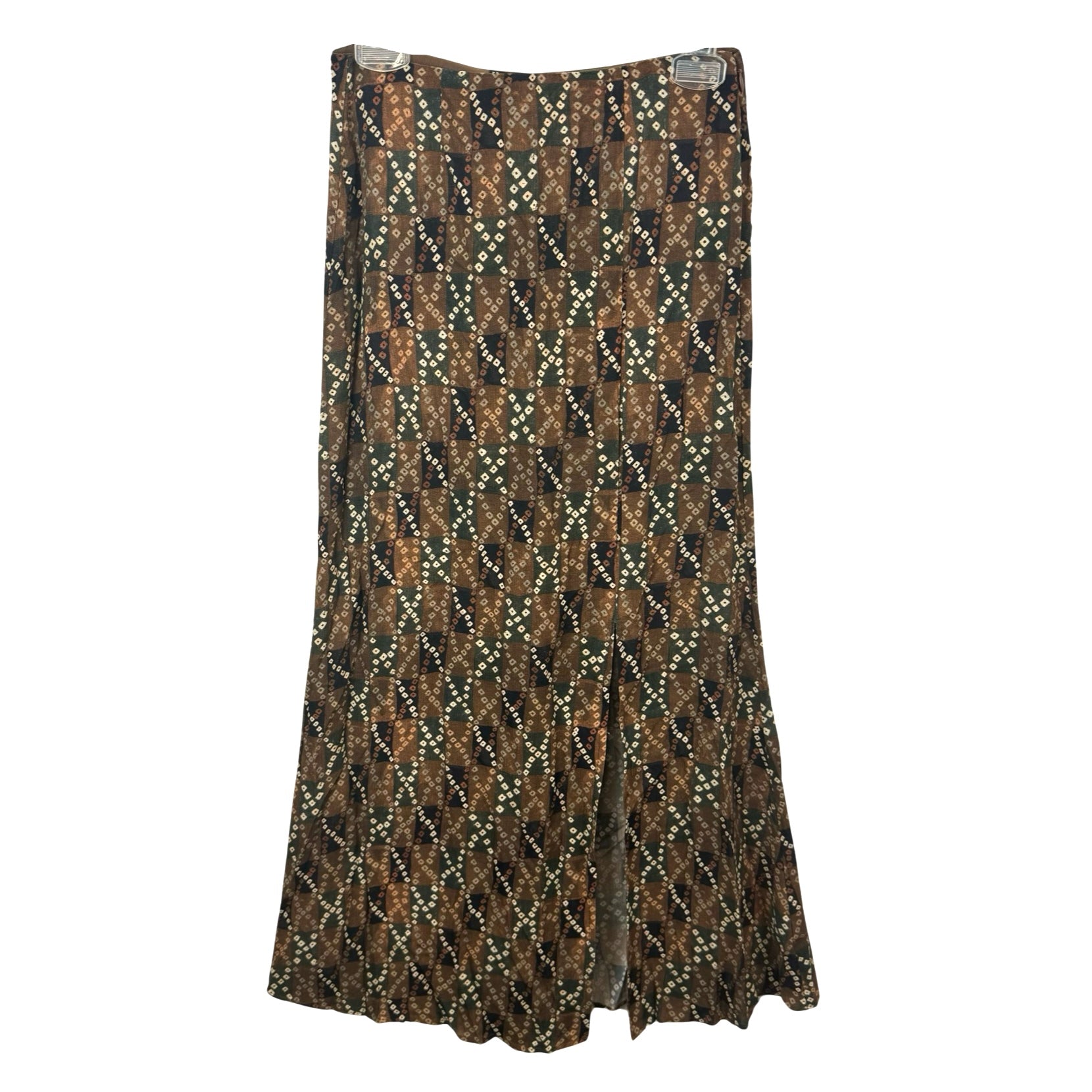 Peruvian Connection Side Slit Maxi Skirt