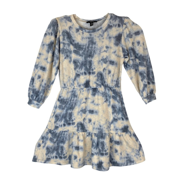 Aqua Girls Tie Dye Sweatshirt Dress-Thumbnail