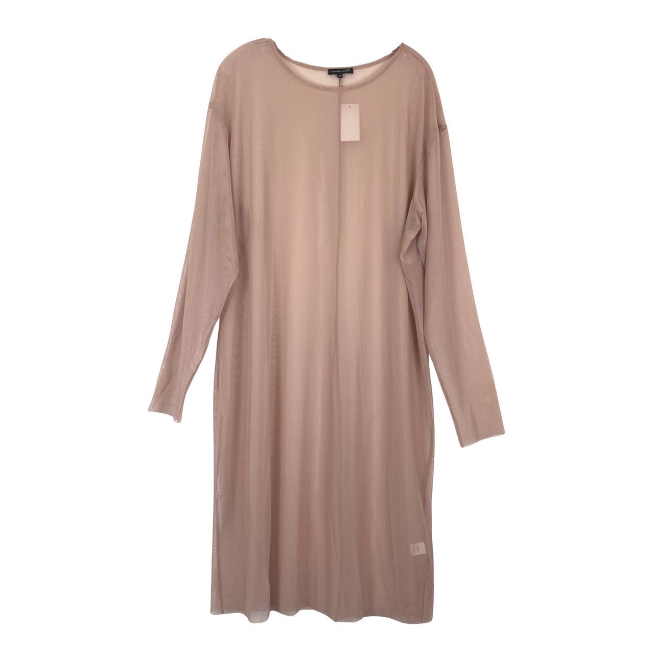 Universal Standard Sheer Mesh Long Sleeve Dress-Thumbnail