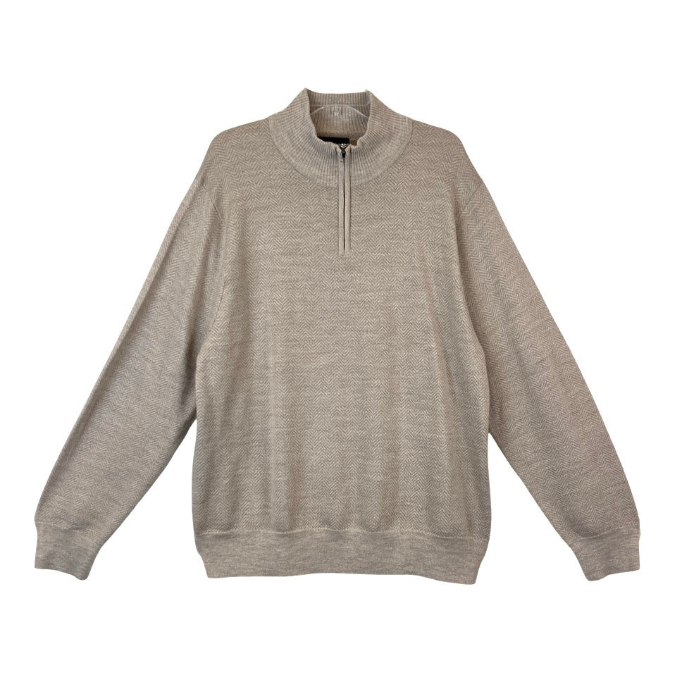 Bonobos Herringbone Half Zip Sweater-Thumbnail