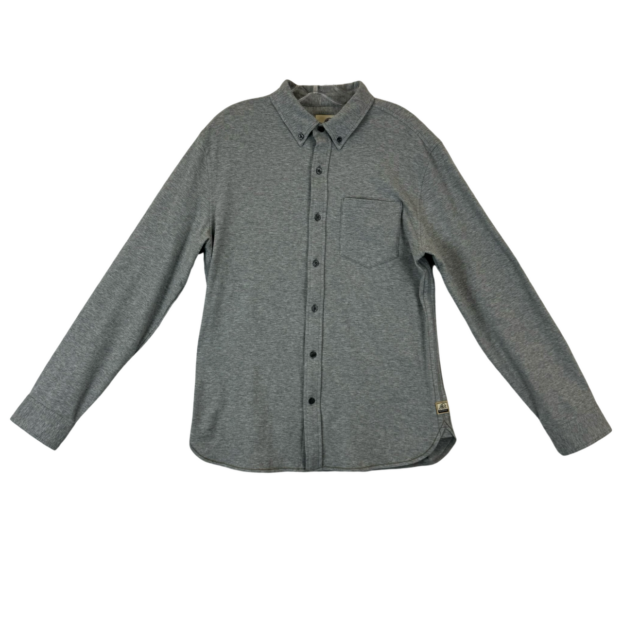 Surfside Supply Long Sleeve Brushed Cotton Blend Button Down-Thumbnail