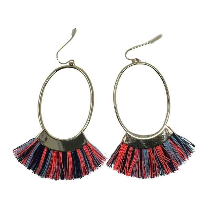 & Other Stories Fringe Drop Earrings-Thumbnail