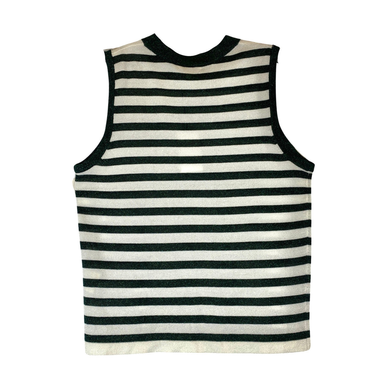 Demylee Metallic Striped Tank-Back