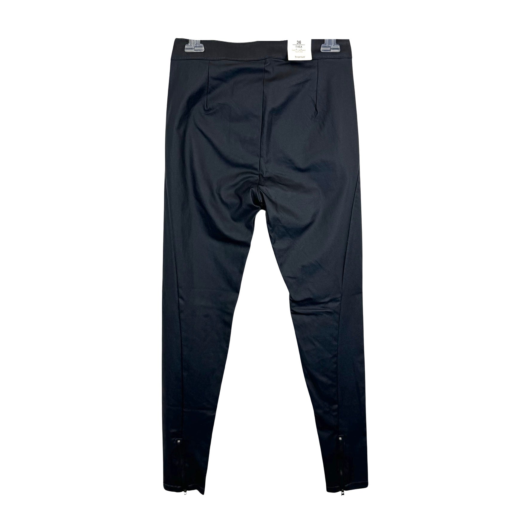 Fransa Thea Coated Mid Waist Pants