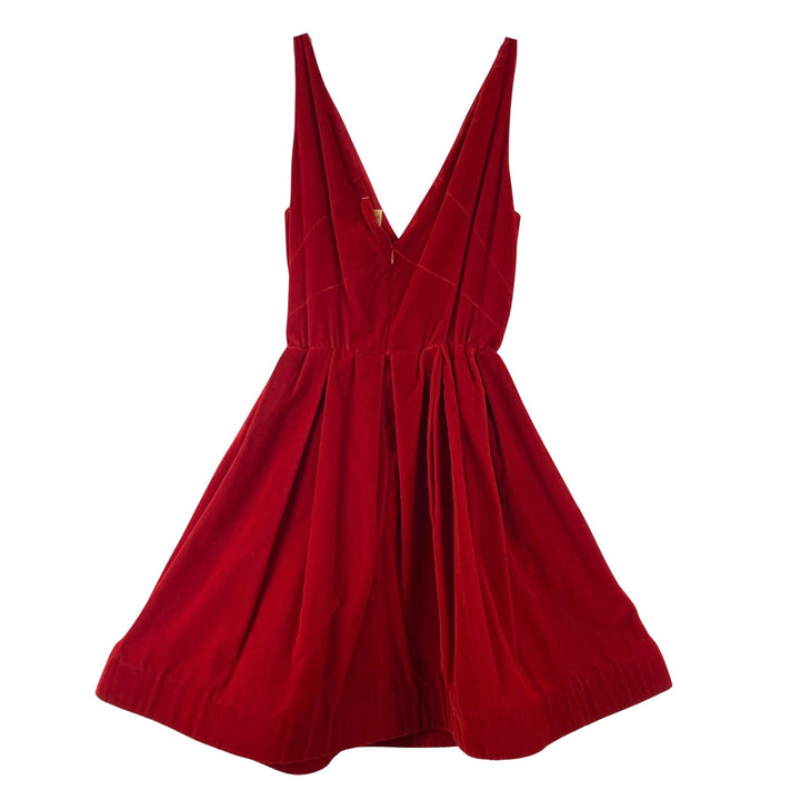 Z Spoke by Zac Posen Velvet Dress-Back