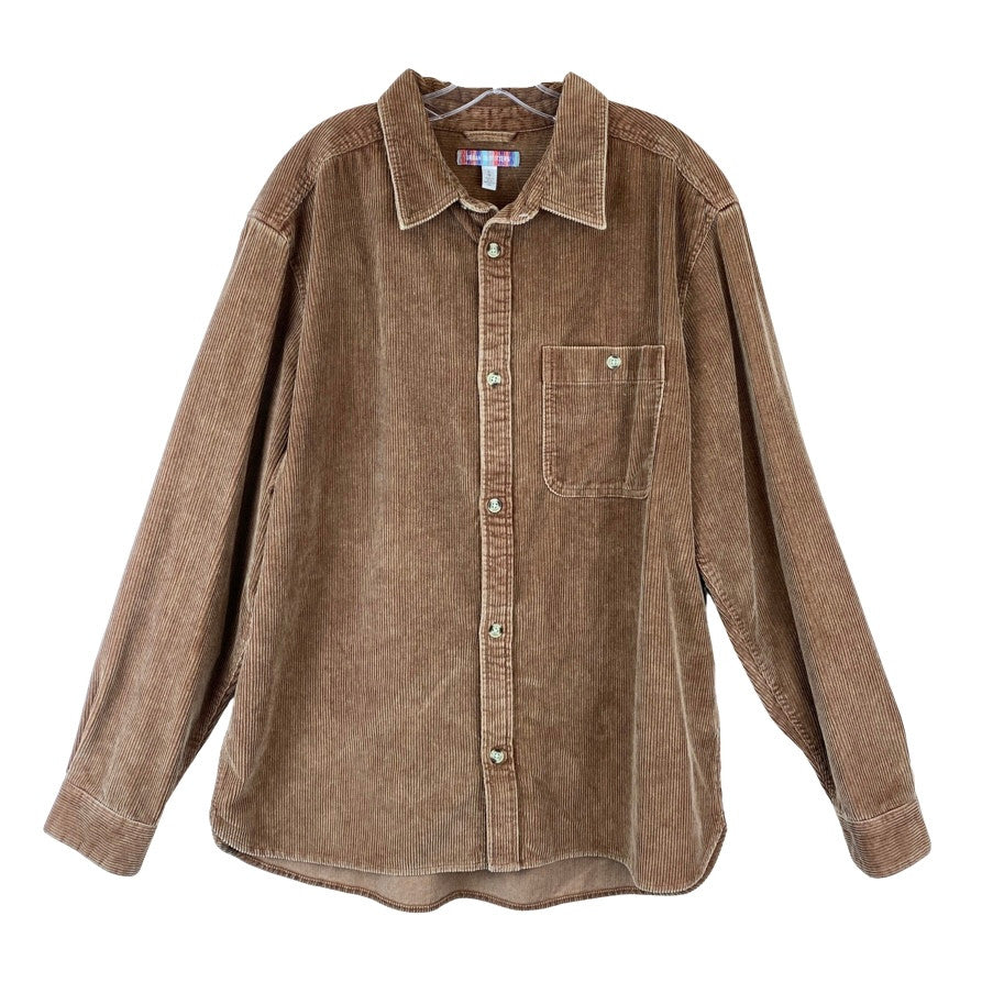 Urban Outfitters Oversized Fit Corduroy Shirt-Thumbnail