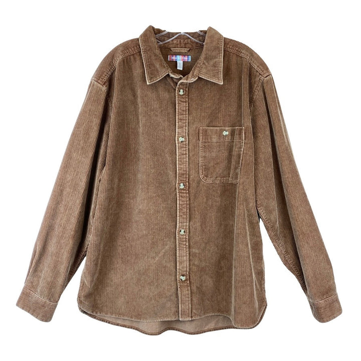 Urban Outfitters Oversized Fit Corduroy Shirt-Thumbnail