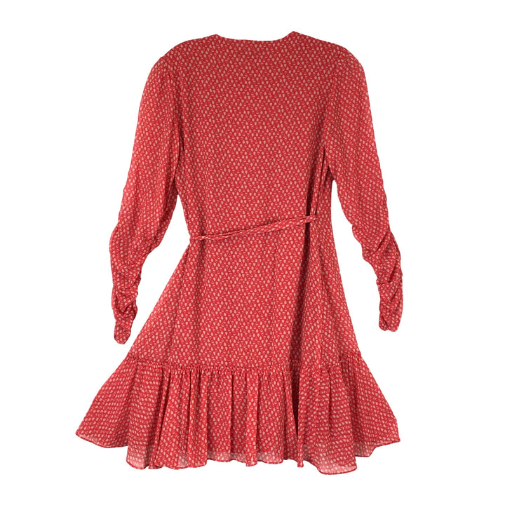 AllSaints Red Flores Dress