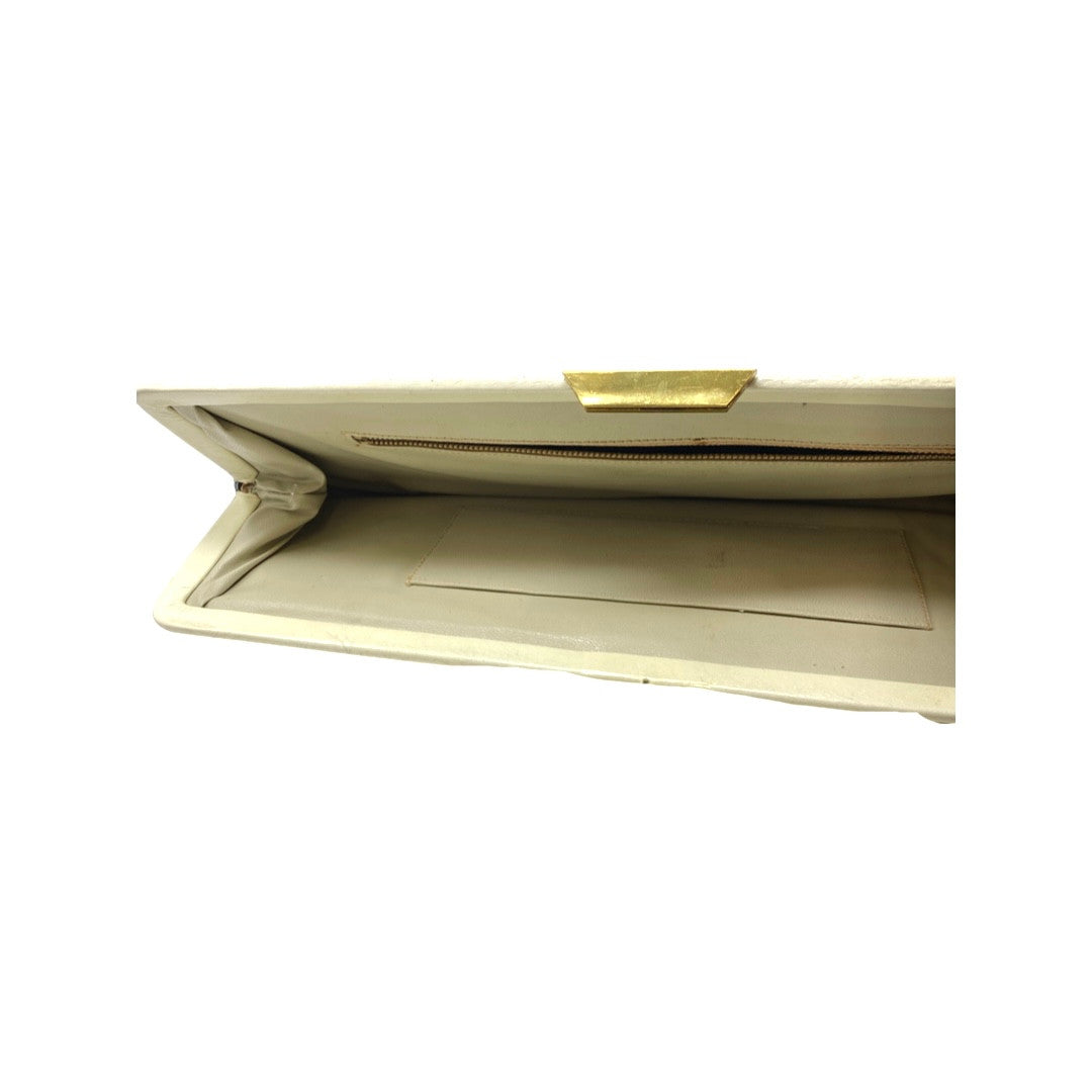 Vintage Oversized Envelope Clutch-inside