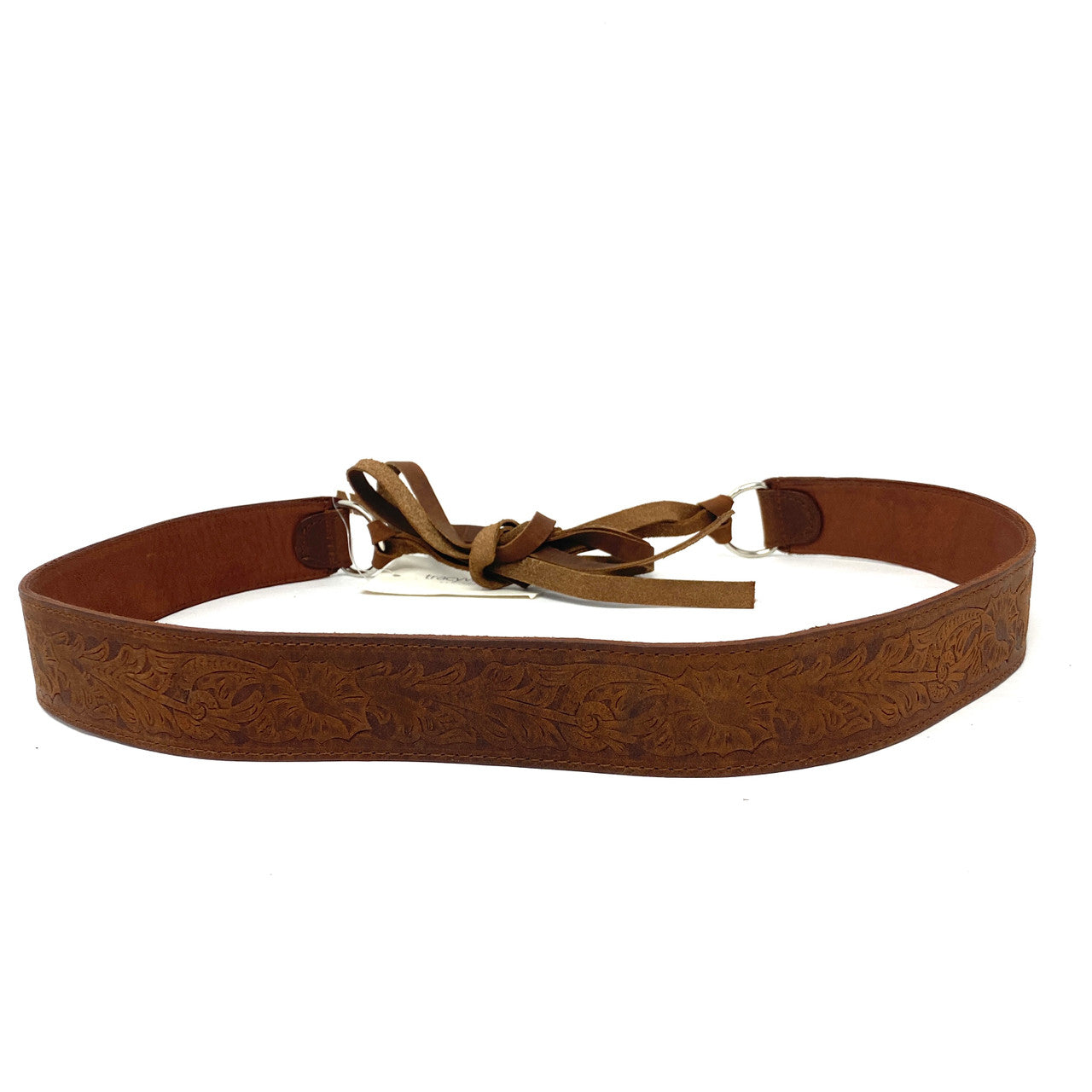 Tracy Watts D Ring Ties Belt