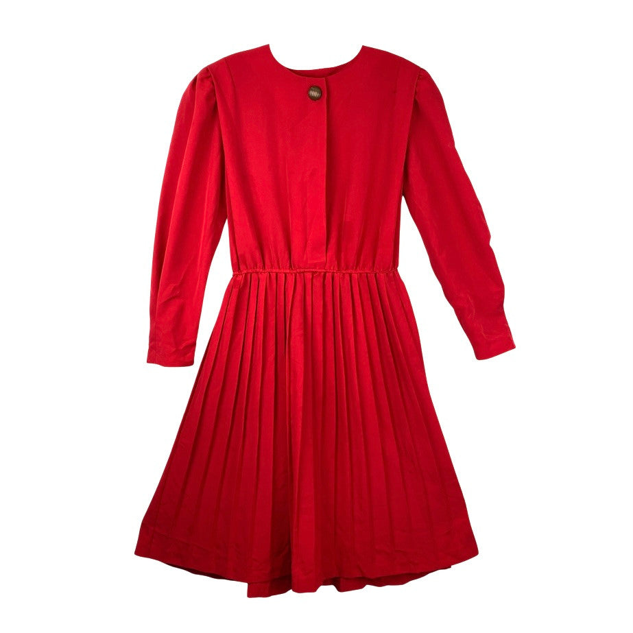 Vintage Lady Carol of New York Pleated Dress-Thumbnail