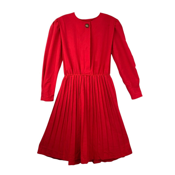 Vintage Lady Carol of New York Pleated Dress-Thumbnail