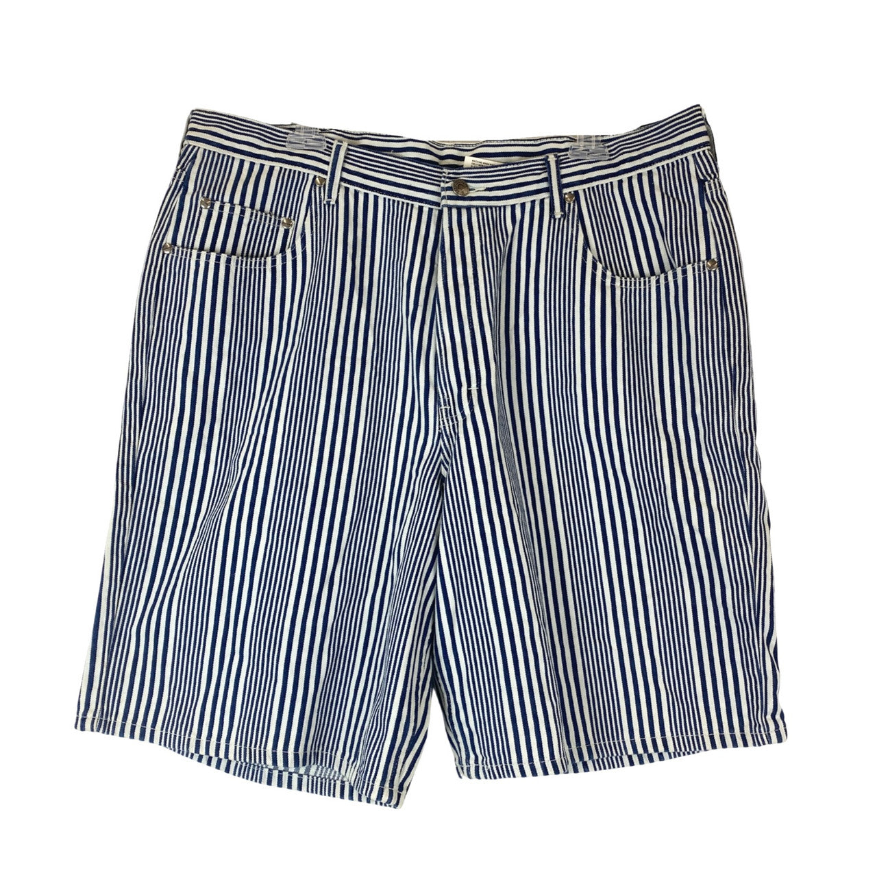 Brittania Vertical Striped Shorts-Thumbnail