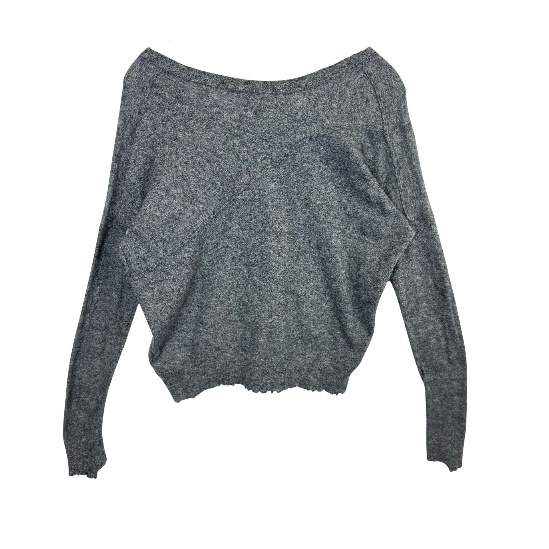Zadig & Voltaire Lightweight Distressed Cashmere Sweater