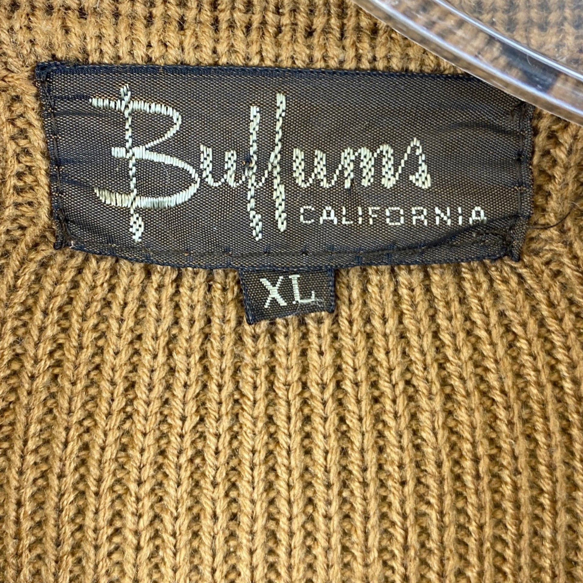 Vintage Bullums Zip Up Knit Suede Jacket