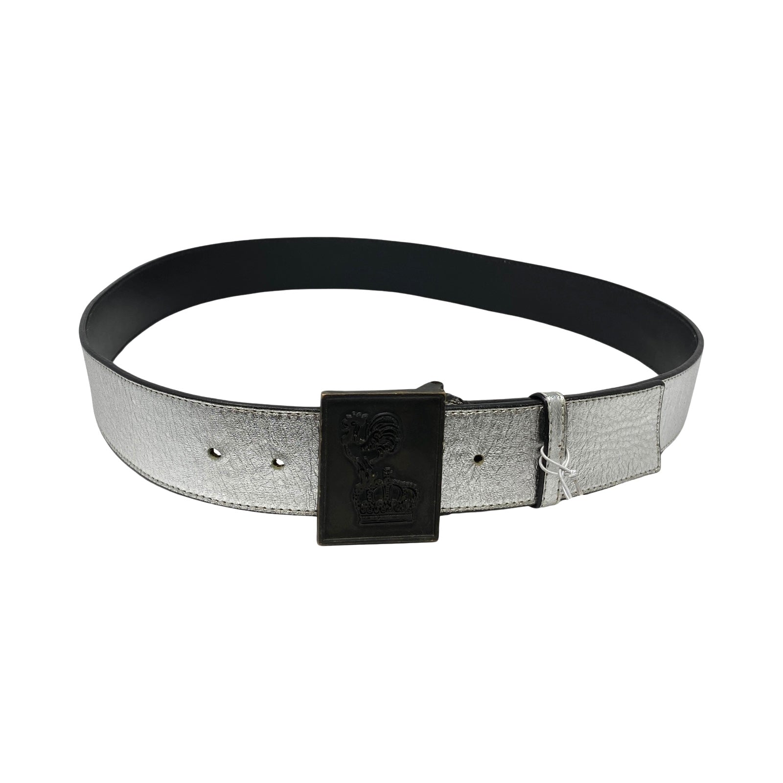 Duckie Brown Metallic Leather Belt