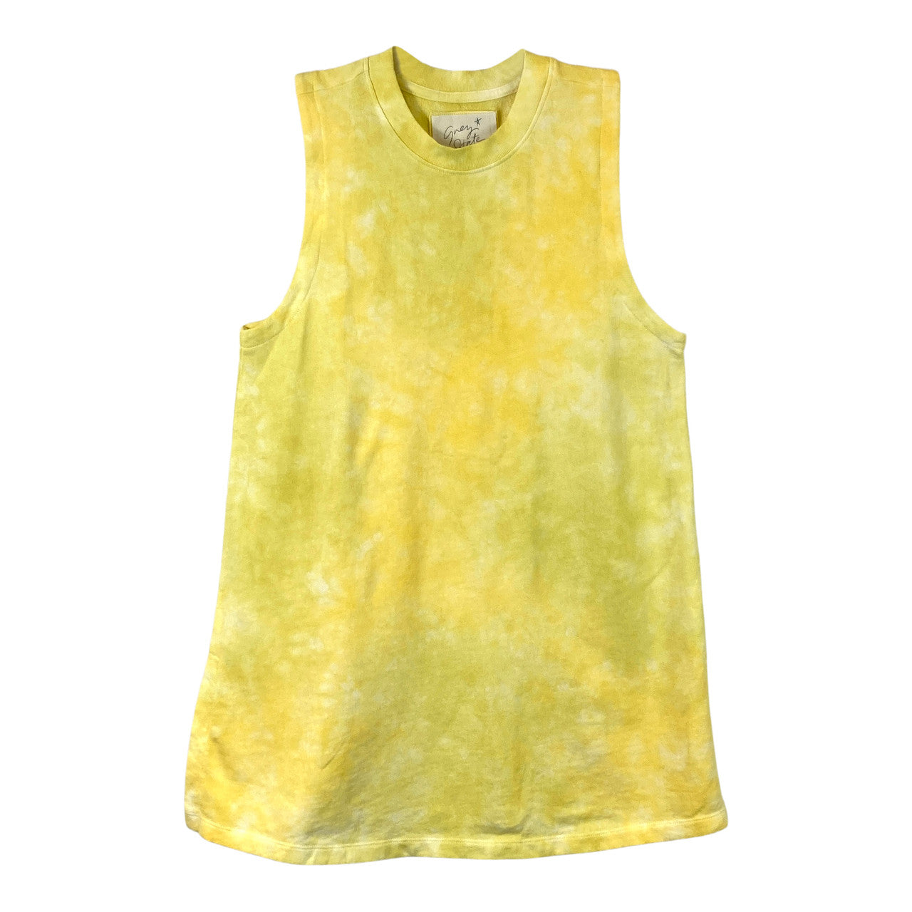 Grey State Lemon Heather Diana Top-Thumbnail