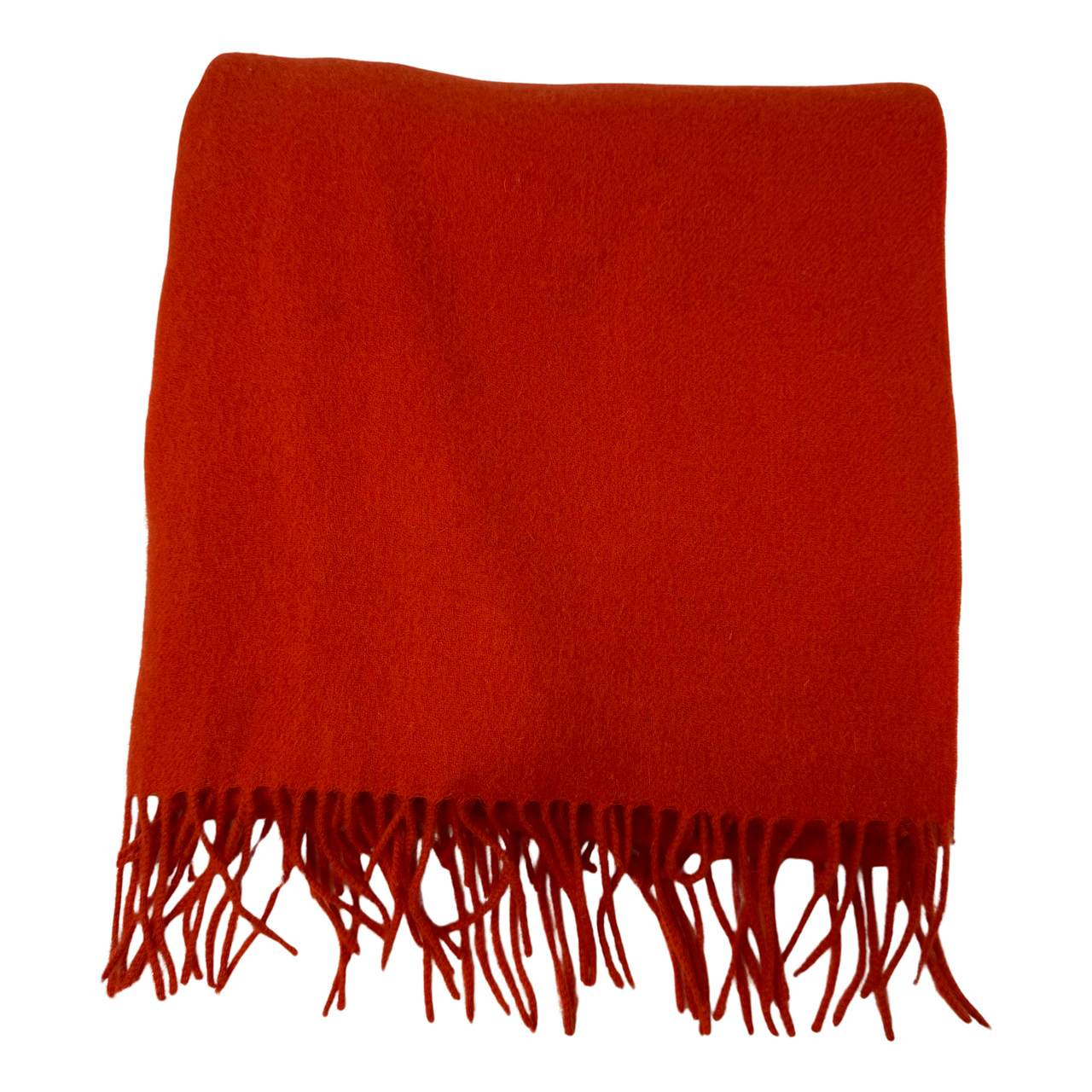 & Other Stories Wool Fringe Trim Scarf-Front