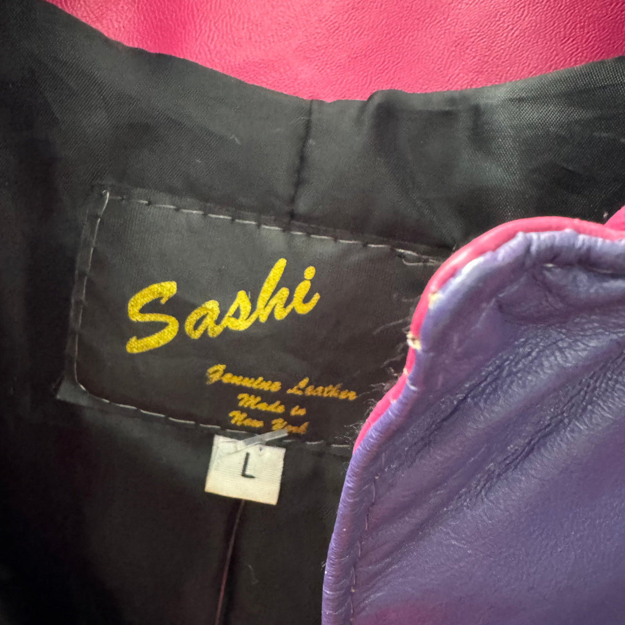 Vintage Sashi Bowtie Contrast Trim Jacket-Logo