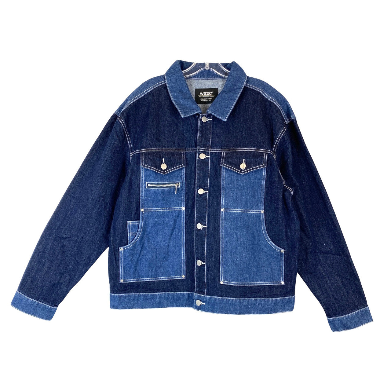 Wesc Multi Pocket Denim Jacket-Thumbnail