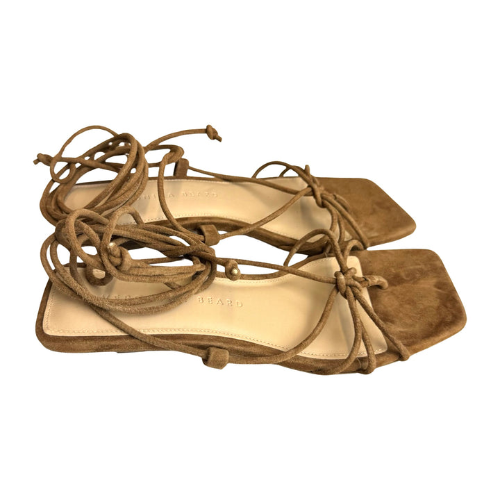 Veronica Beard Foley Lace Up Sandal