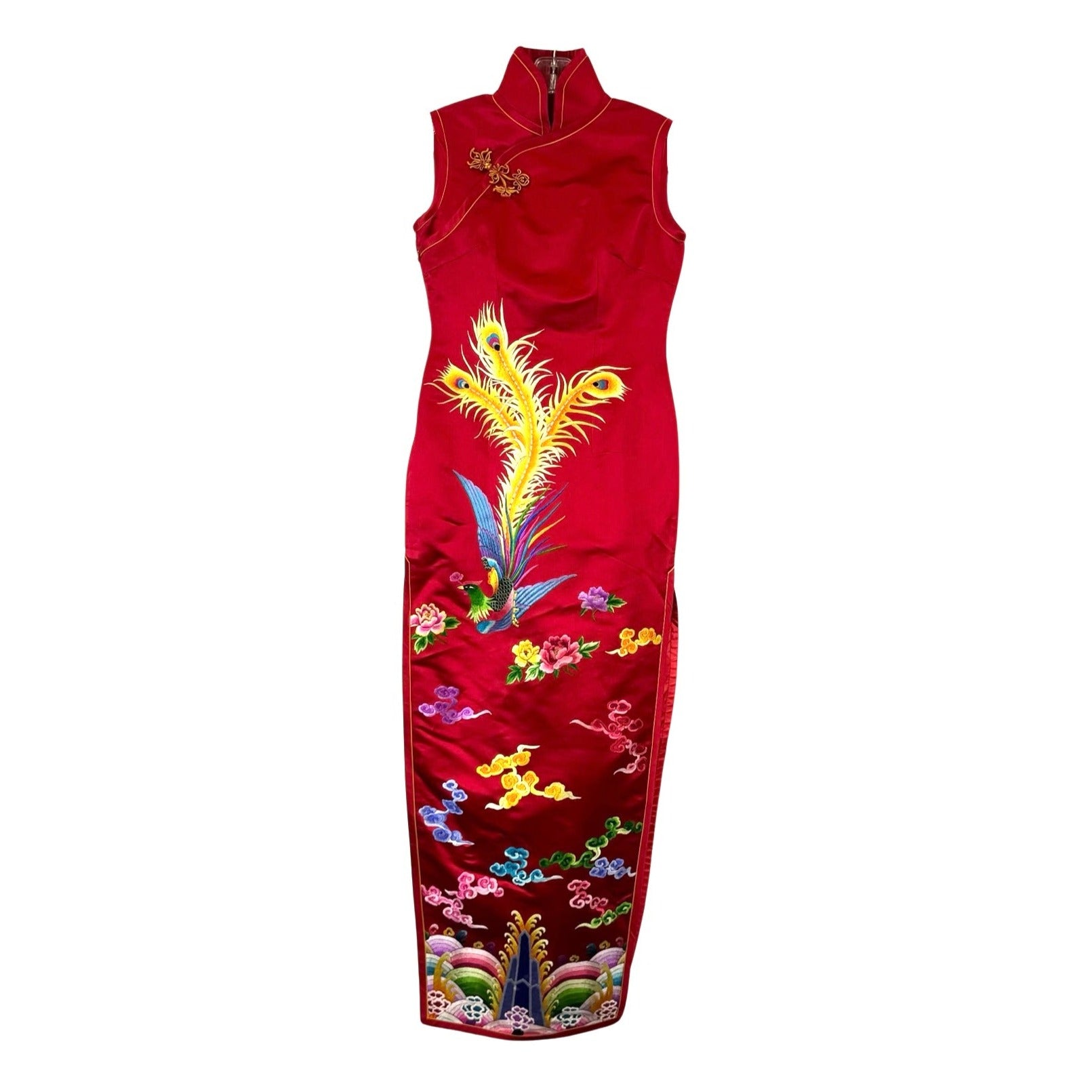 Shanghai Xu Embroidered Cheongsam Dress