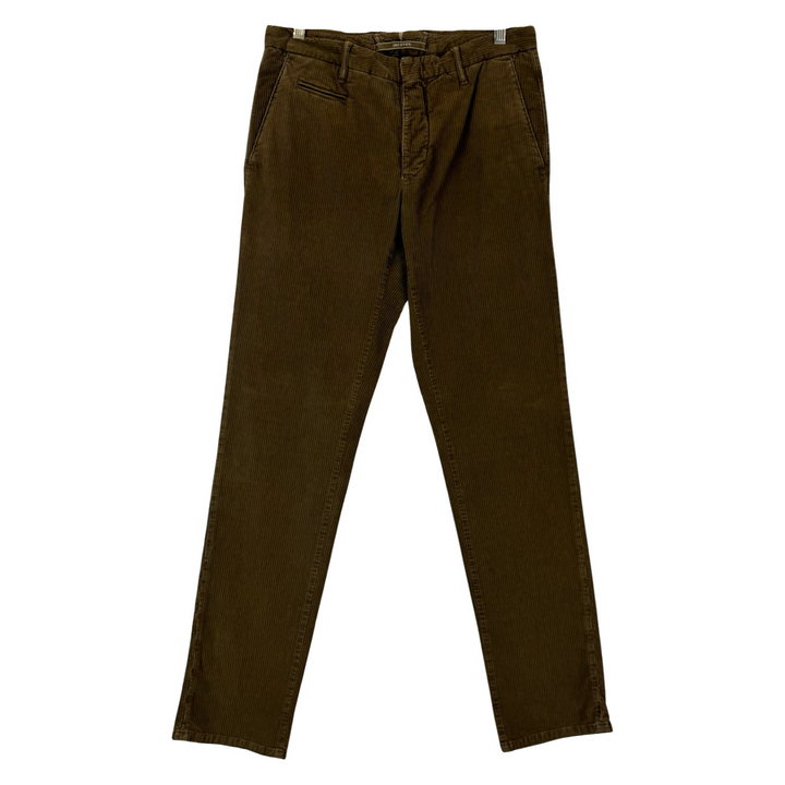 Incotex Slim Fit Corduroy Trousers-Thumbnail
