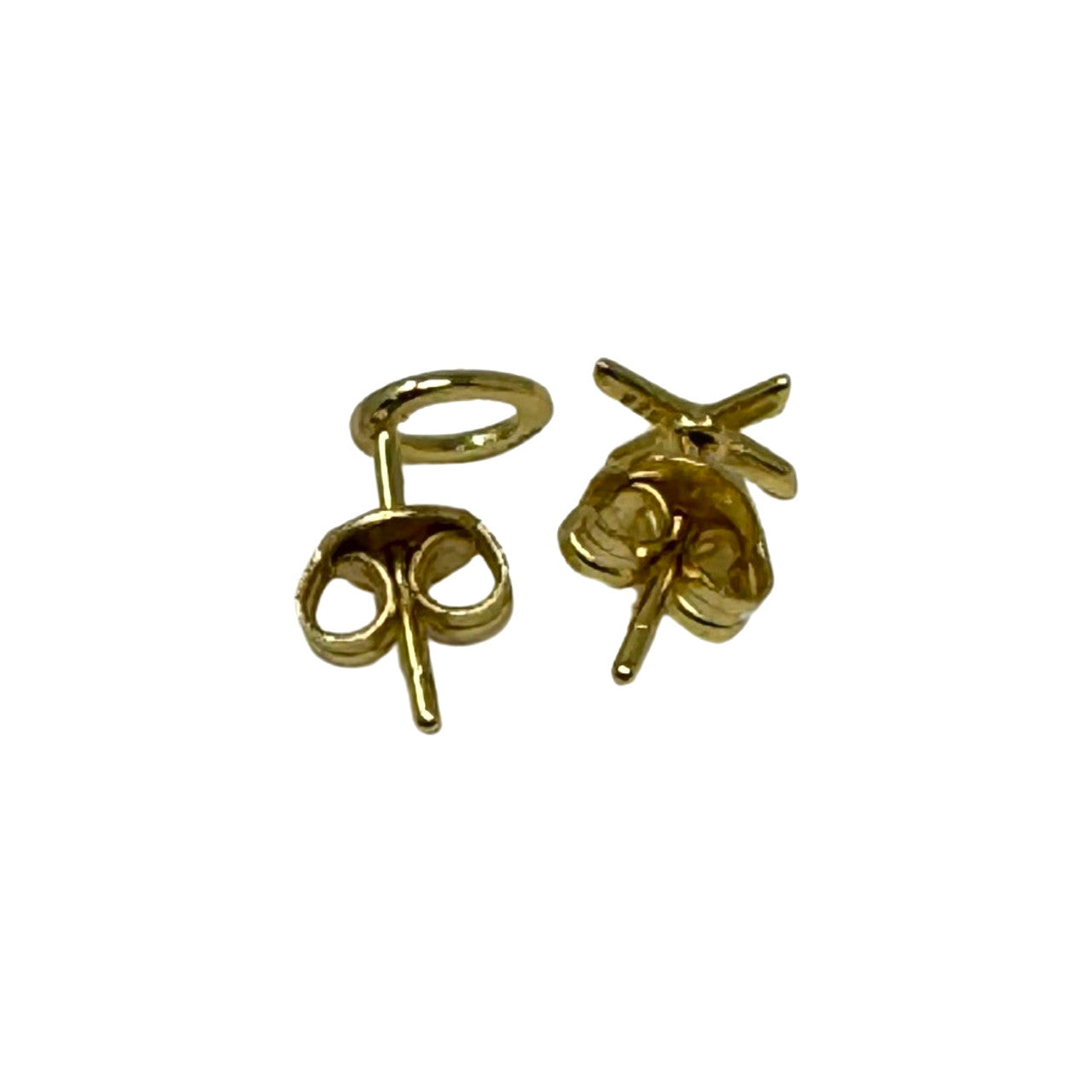 Shashi XO Stud Earrings-Back