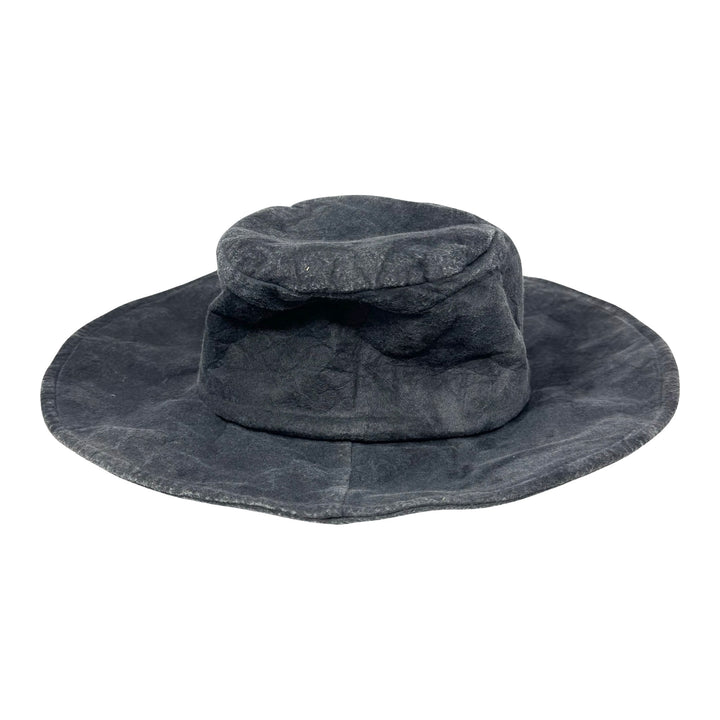 Reinhard Plank Overdyed Wide Brimmed Felt Hat