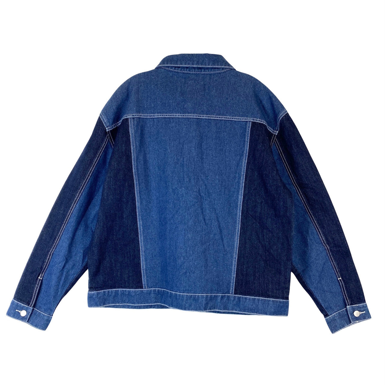 Wesc Multi Pocket Denim Jacket-Back