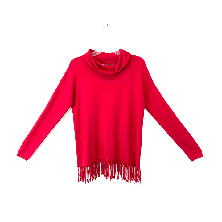 Elliott Lauren Fringe Hem Sweater-Thumbnail