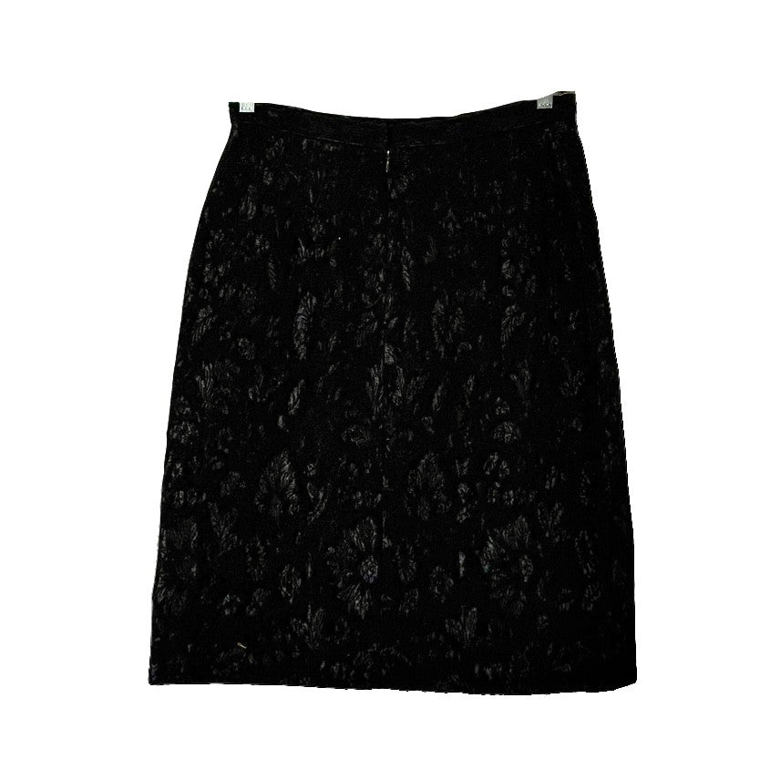 Yeohlee Wool Blend Midi Skirt-Back