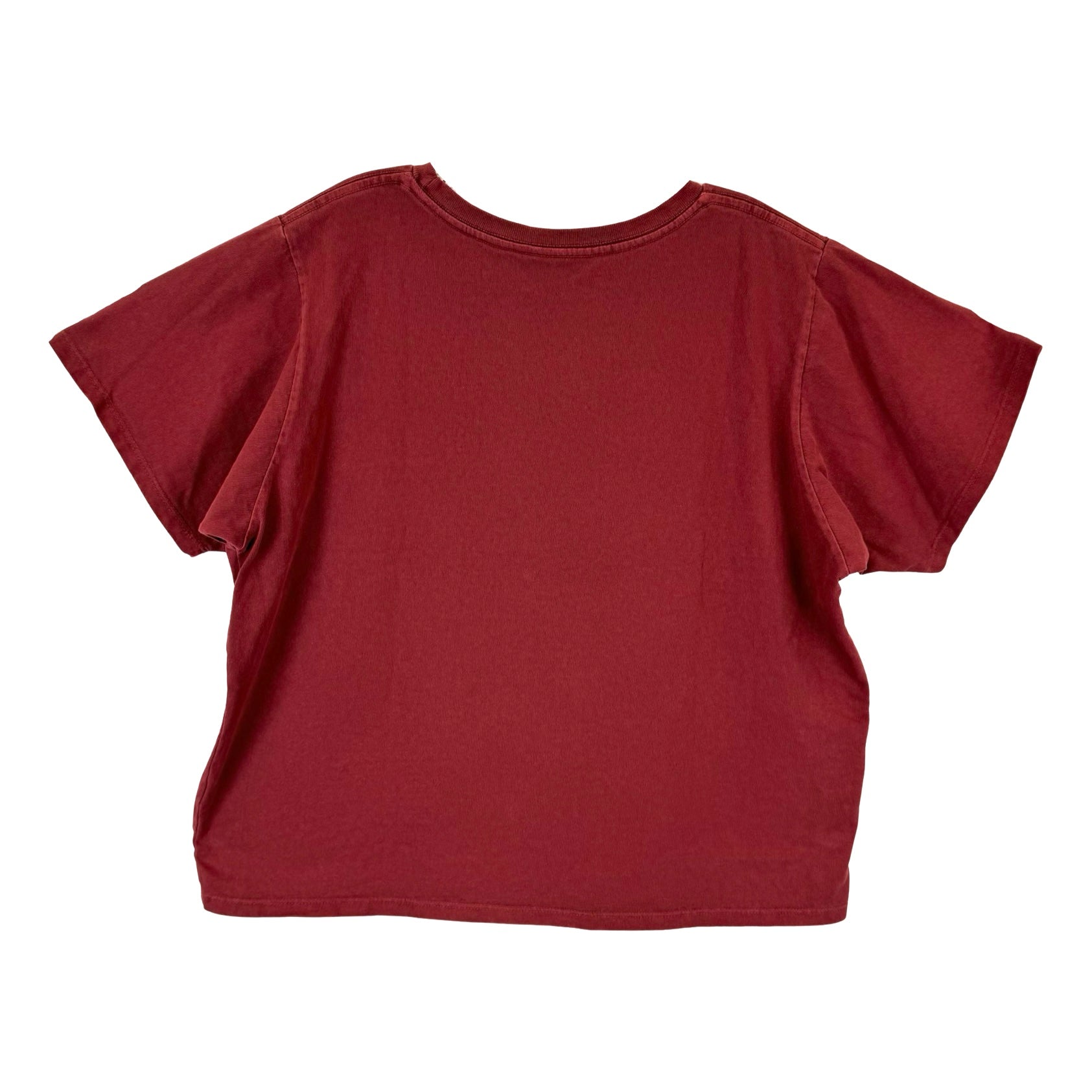 Loup Boxy Crew Neck T Shirt