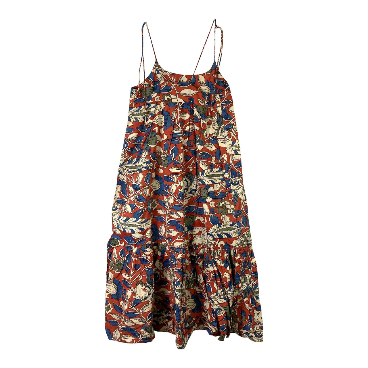 Share With Bird Blockprinted Emma Dress-Back