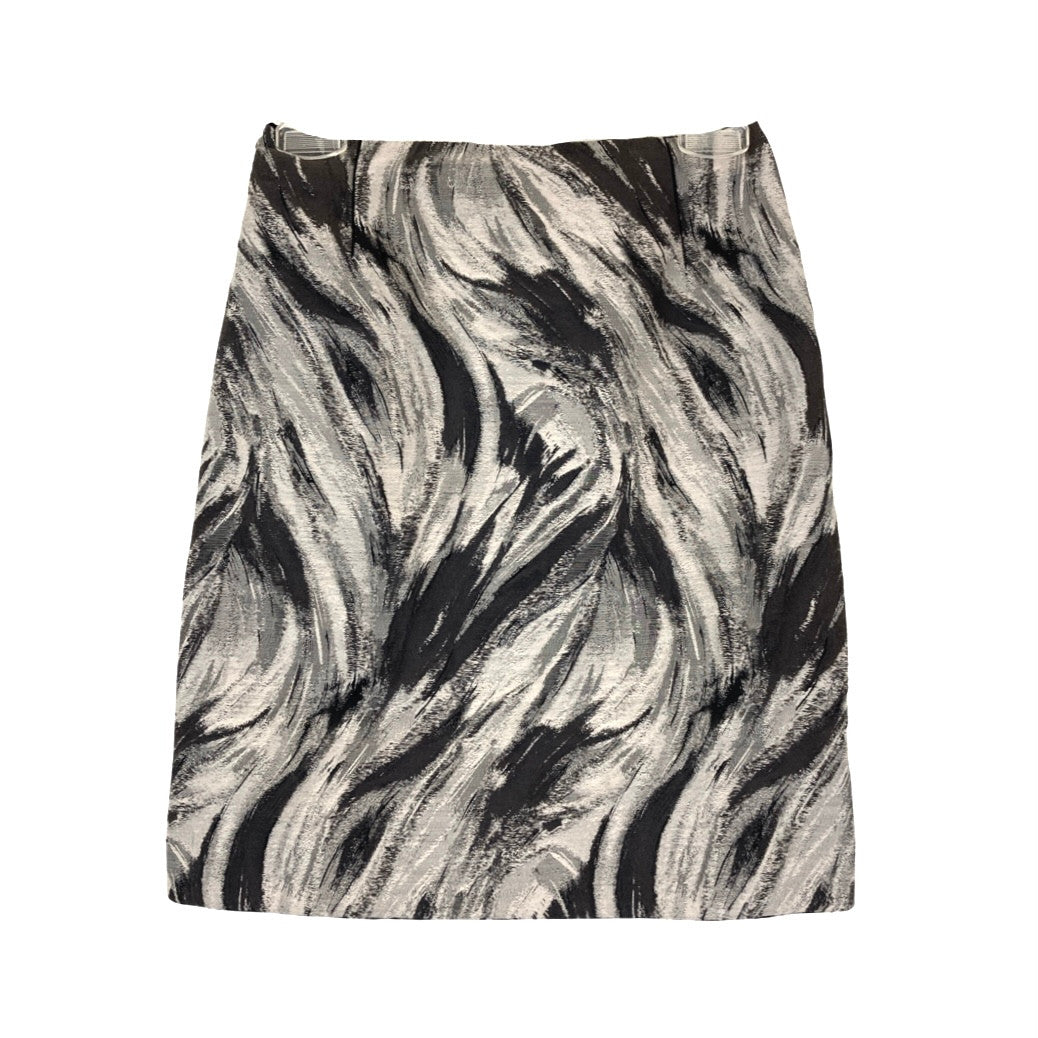 Zac Posen Brushstroke Jacquard Skirt-Thumbnail