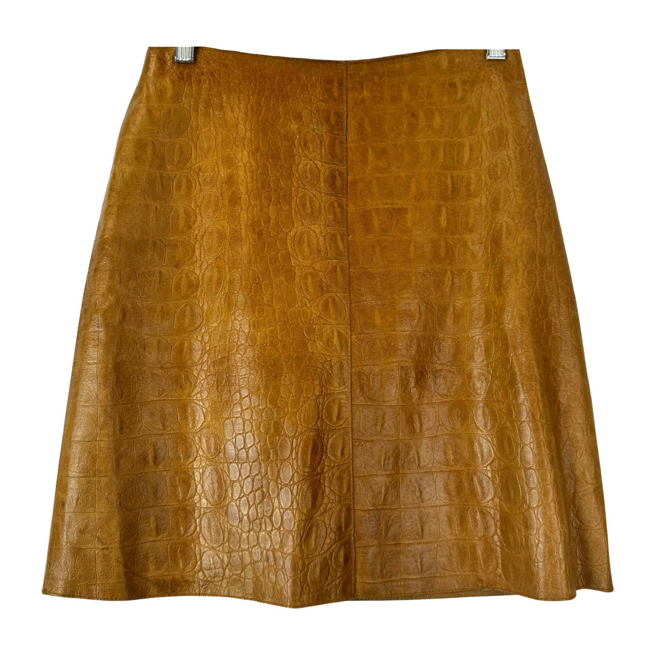 Zabari Textured Leather Skirt-Thumbnail