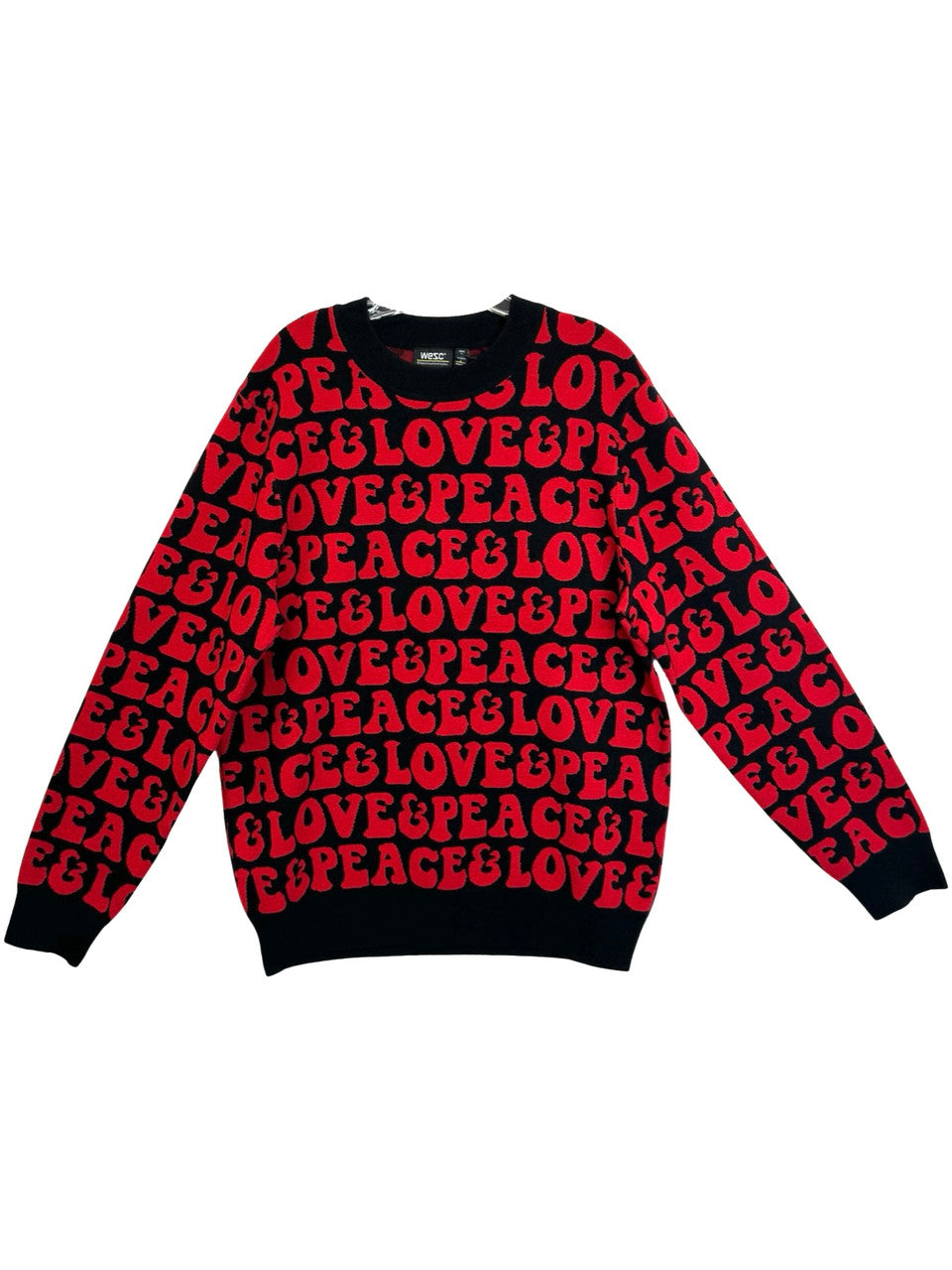 Wesc Leon Love and Peace Knitted Sweater-Thumbnail