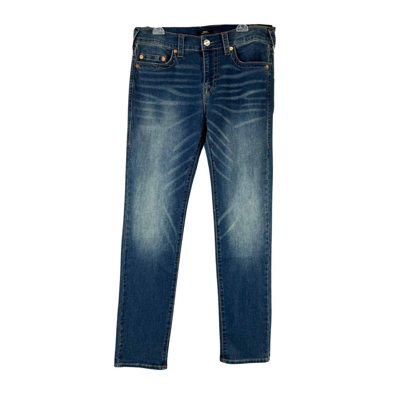 True Religion Foum Baseline Rocco Relaxed Skinny Jean-Back